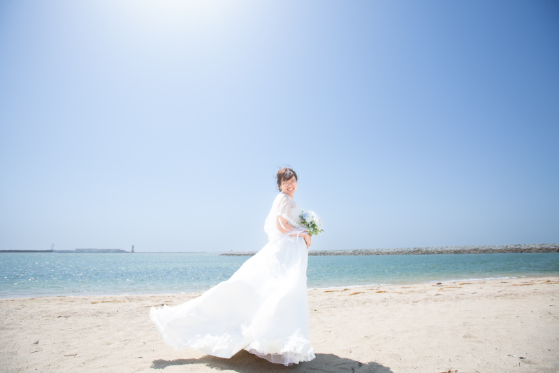 ご新婦様のソロショット