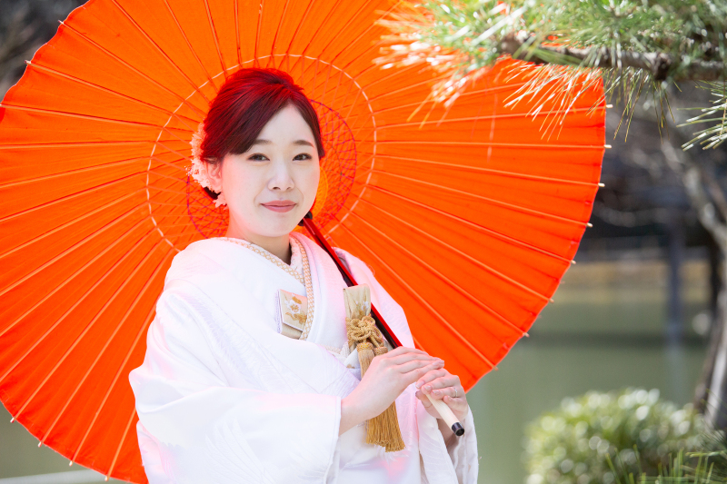 ご新婦様のソロショット