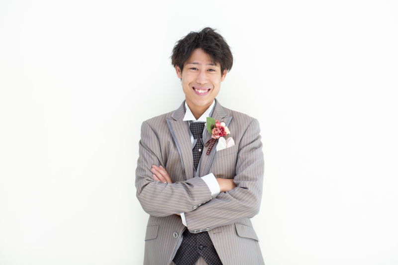 ご新郎様ソロショット