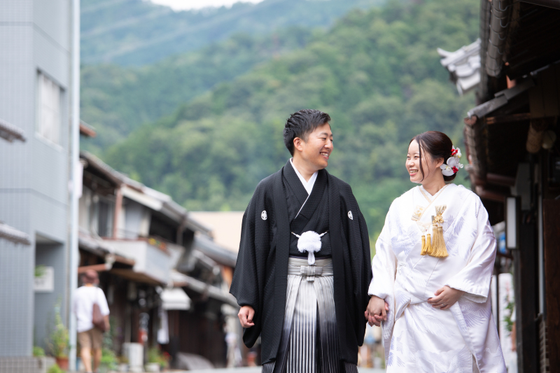 町並みを歩きながら