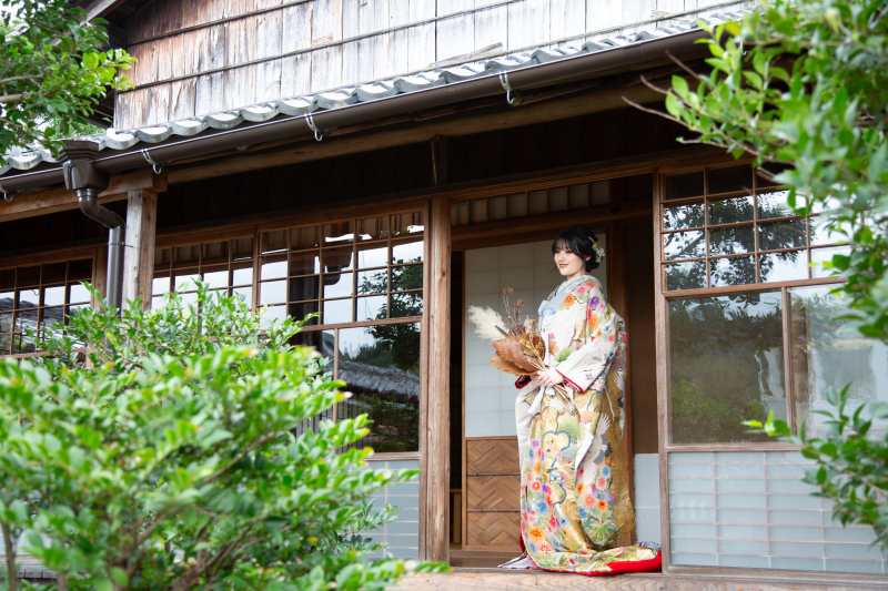 新ロケーションスポットで和装撮影!
