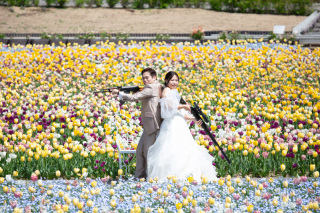 　お二人らしいお写真を