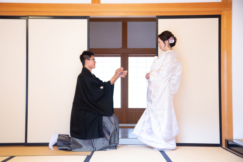 プロポーズ風ショット