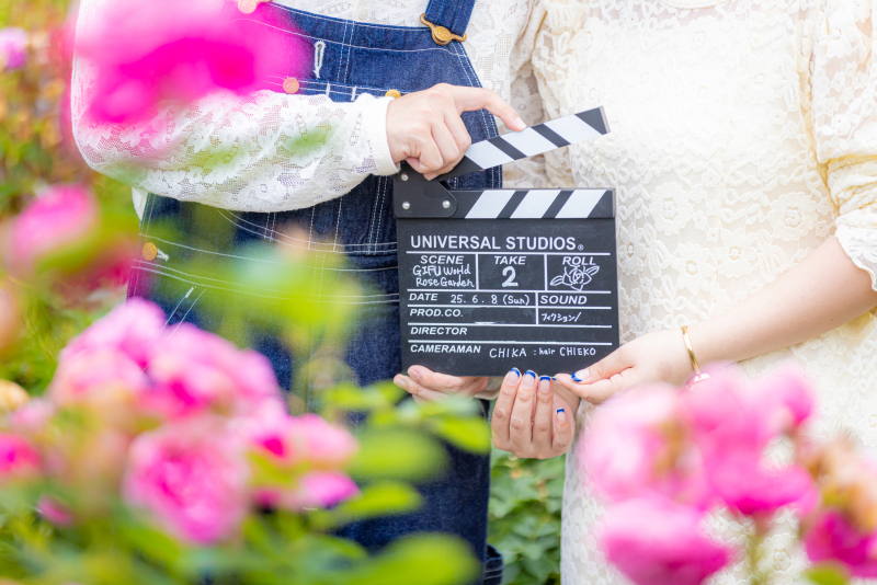 お二人らしい小物もたくさん持ち込んで