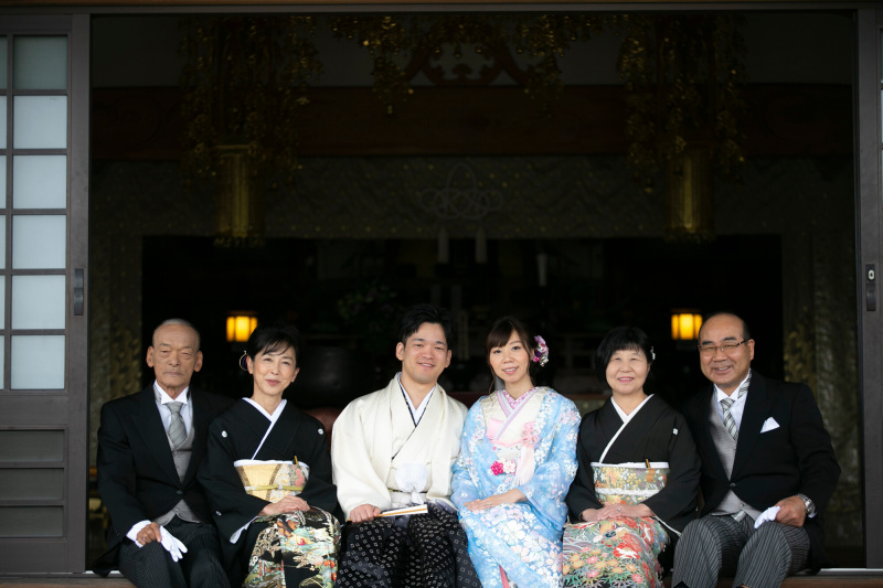 家族も一緒にたくさん撮影!