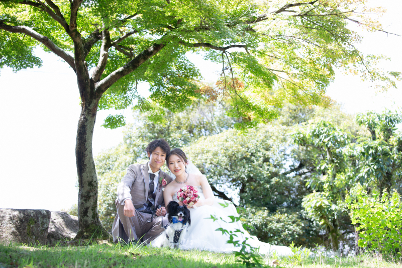 ペットと一緒に撮影出来ます！