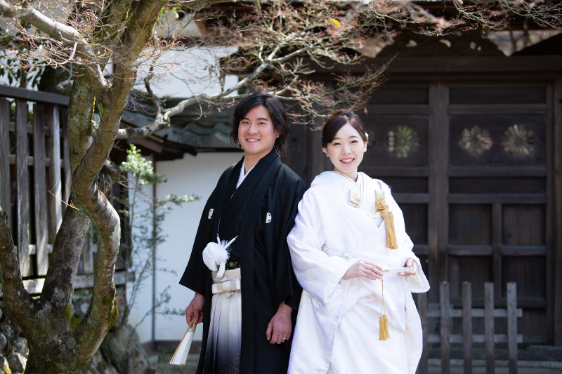 最後はお二人寄り添って