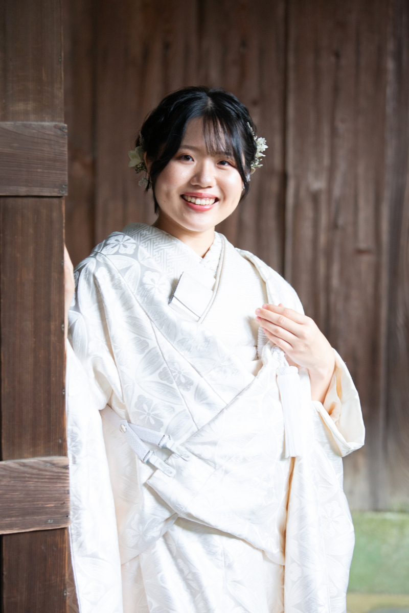 新婦ソロショット