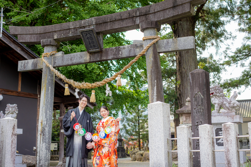 散策で神社にも足を伸ばして