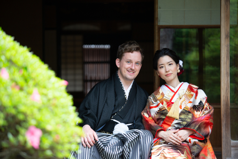 資料館の和室をお借りして
