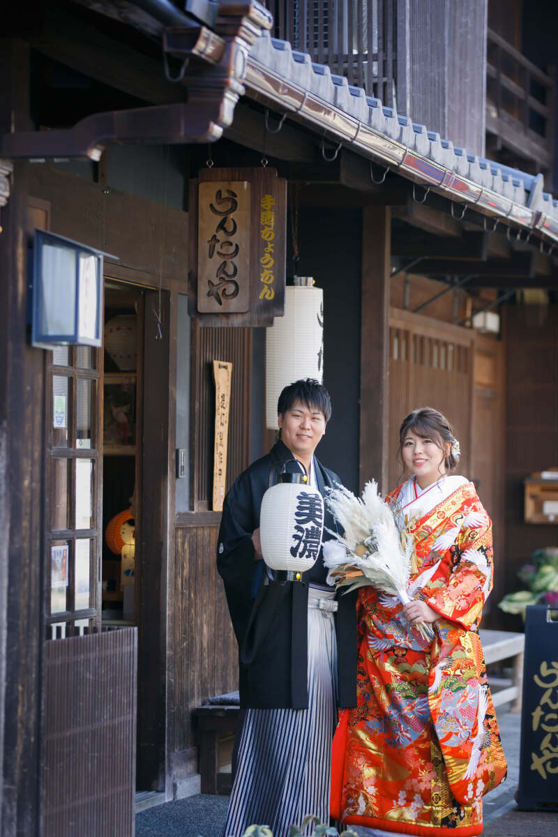 町並みを散策しながら撮影を楽しむ