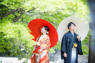和装&times;新緑