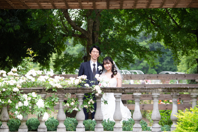 【メタリックウェルカムボード付き!】和装+洋装ロケーションフォトプラン