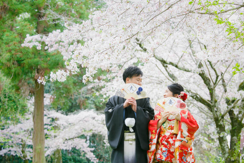 春限定！桜フォト♪【和装ロケーションフォト◆データ100カット付き】