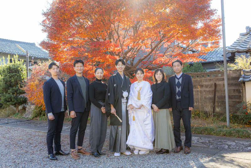 家族で残す和装写真で「結婚式」【台紙アルバム３冊付き】