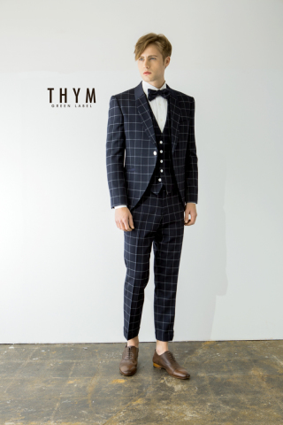 【THYM】ネイビーアンクル