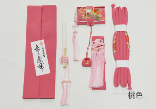 和装アレンジ【５点セット】桃色