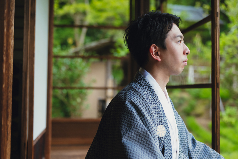 新郎さんソロカット