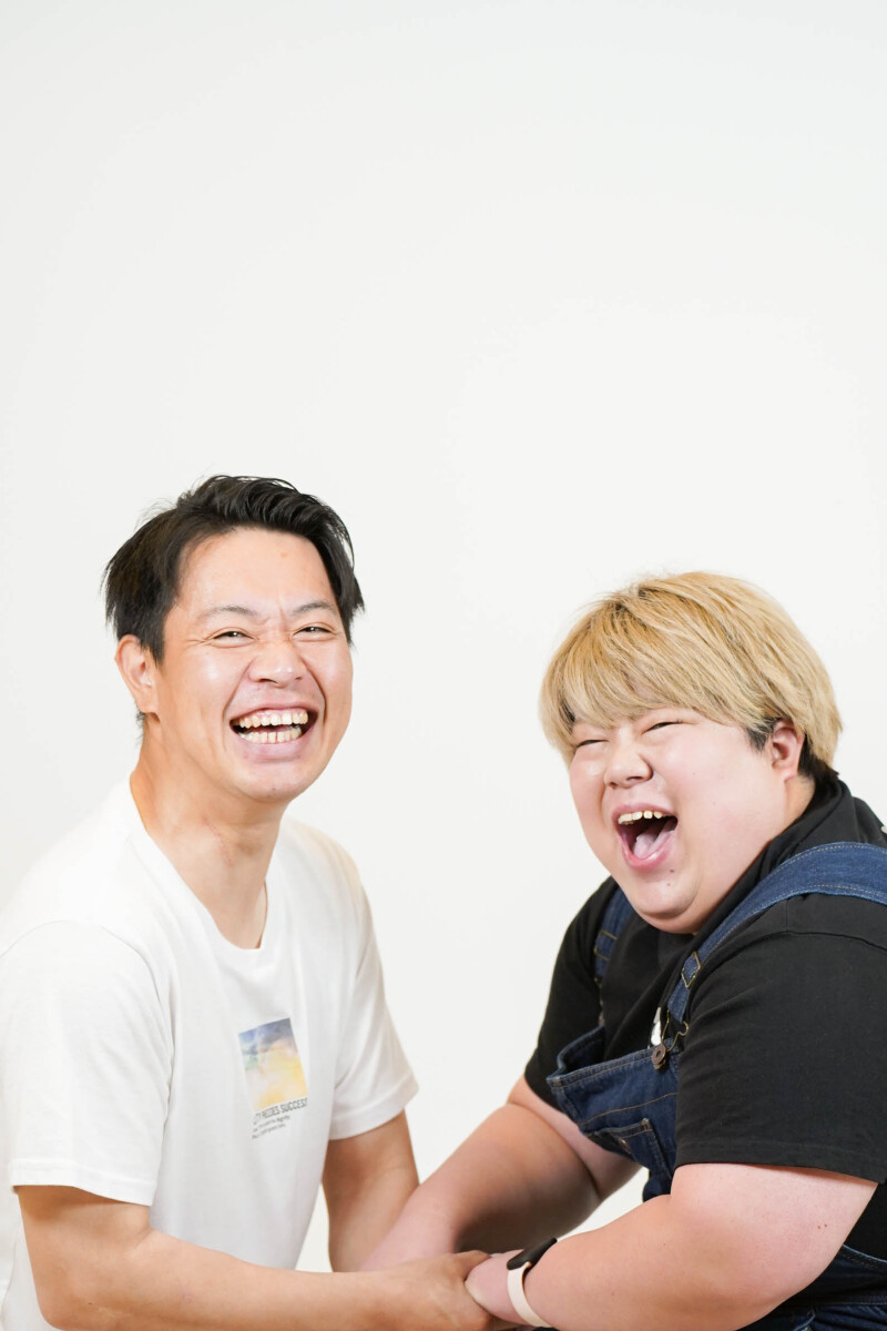 スタジオで撮影!!
