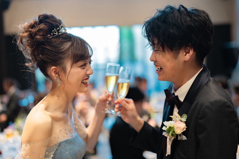  みんなで乾杯！