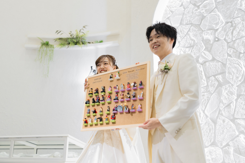 オリジナルな結婚証明書