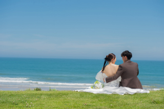 海岸で叶える♡海ウェディングフォト