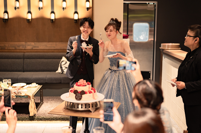 楽しいケーキタイム♪