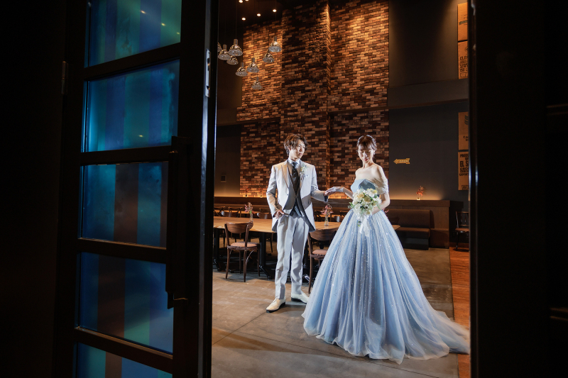 カラードレスへお色直し