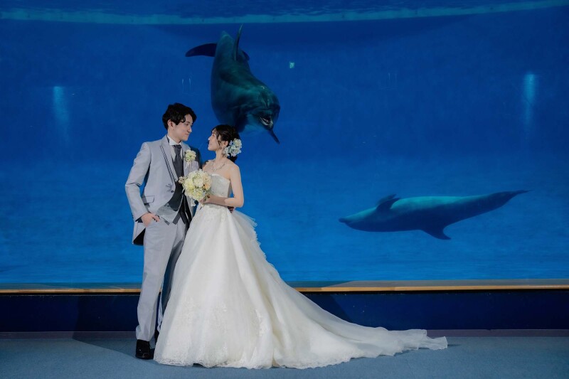 和装・ドレス・水族館！夢を叶える贅沢３着フォト♡