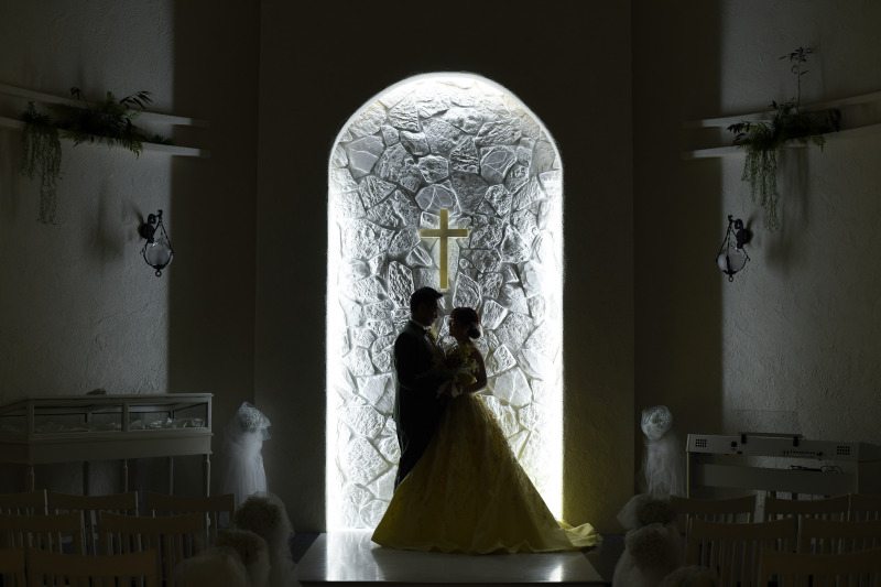 幻想的なシルエット