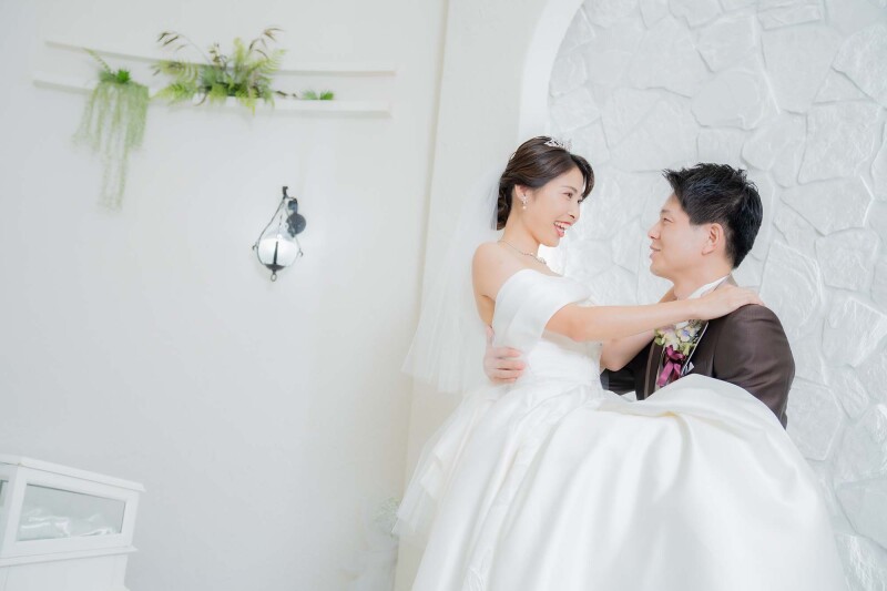 お姫様抱っこで幸せ全開♡