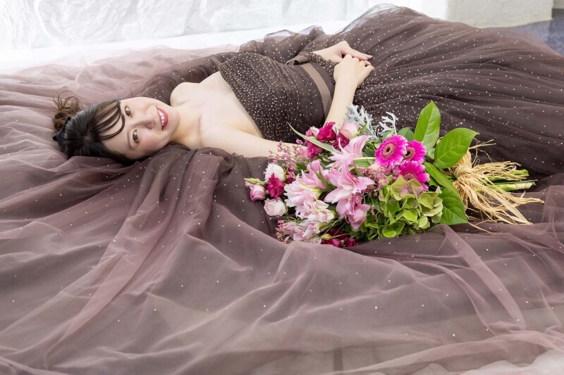 ドレスに包まれて