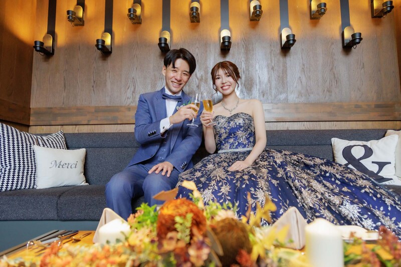 再入場!乾杯の瞬間