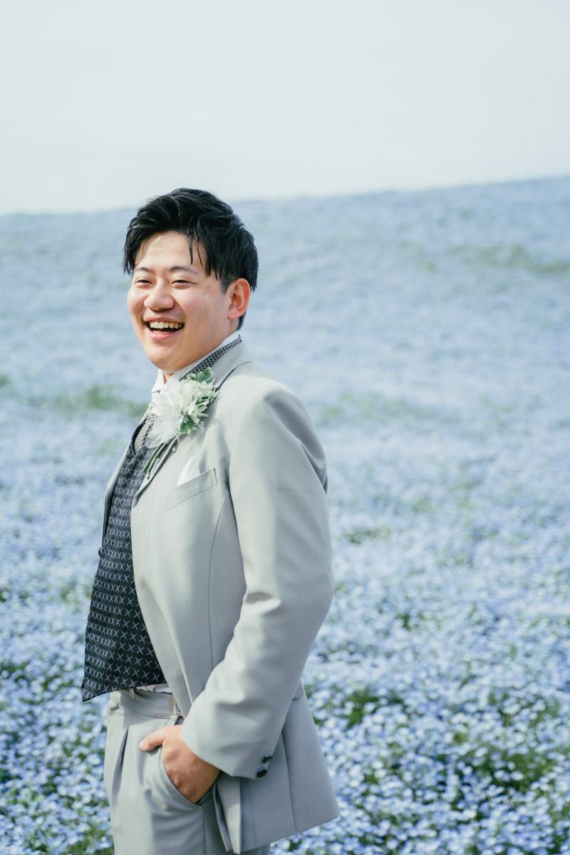 新郎様ソロ!