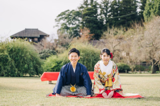 偕楽園和装フォトウェディング
