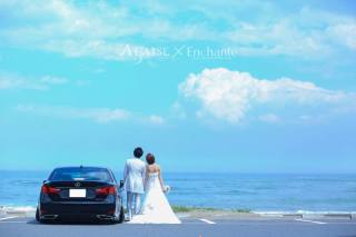 《大人気!!大好きな愛車とフォトウェディング》
