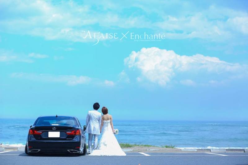 《大人気!!大好きな愛車とフォトウェディング》