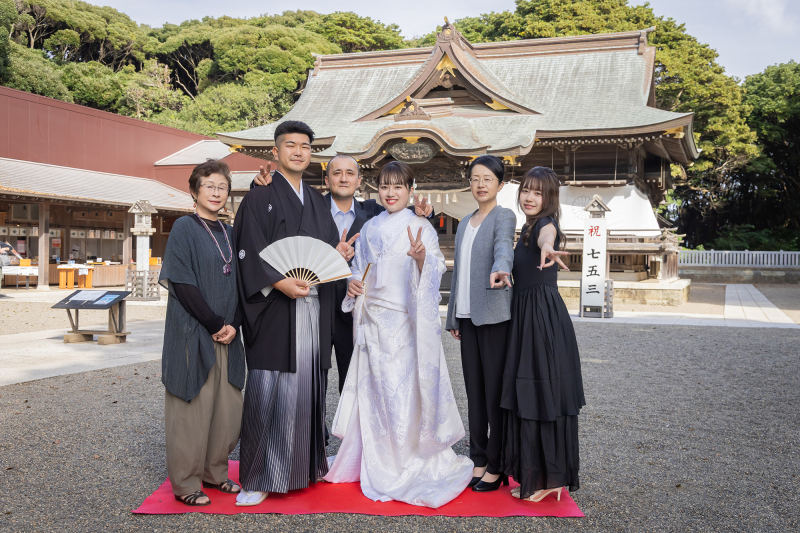 和装ロケを締めくくる笑顔