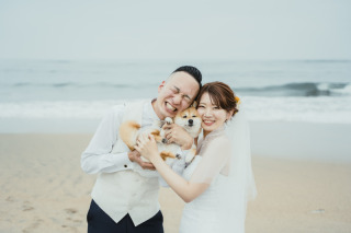 海ロケーション＆和装フォト　withわんちゃん！