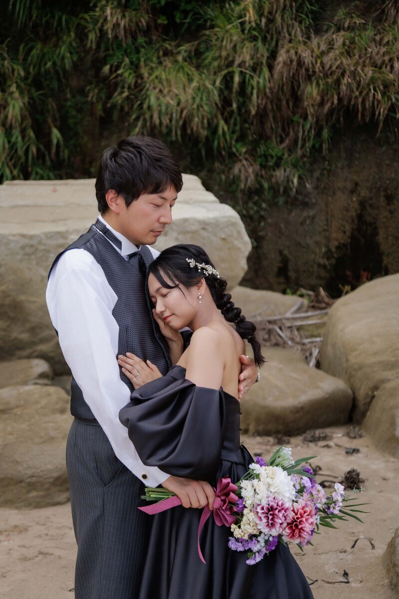 抱きしめ合う瞬間 