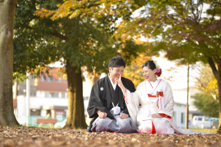 和装でフォトウェディング