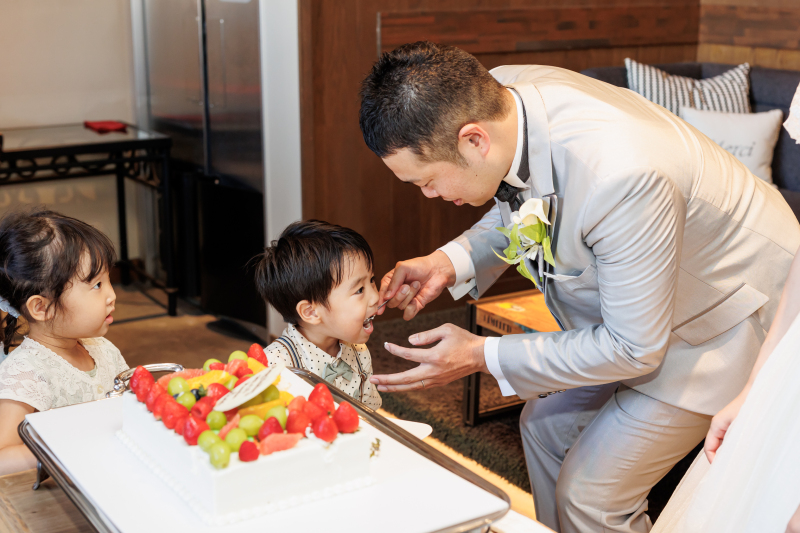 ちびっこゲストへサンクスバイト