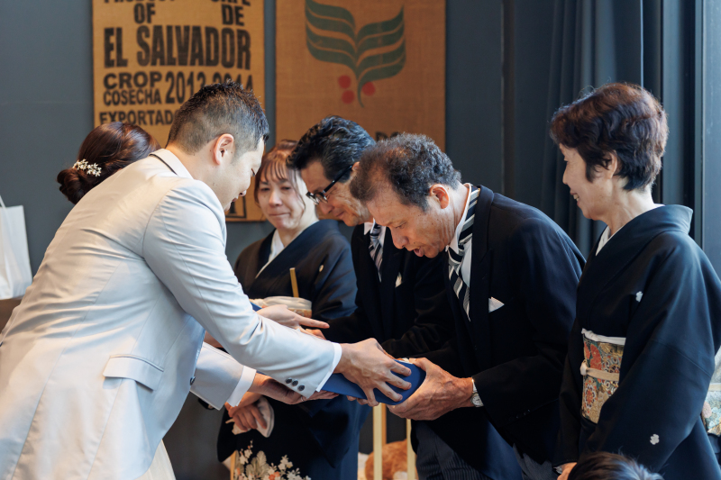 感謝を込めてご挨拶