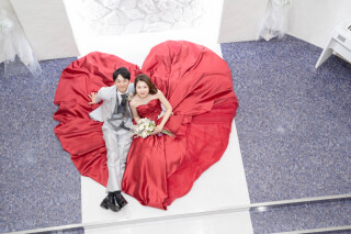 ウェディングフォト×ゲストの皆様とご会食♪