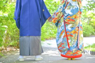 和装でフォトウェディング♪