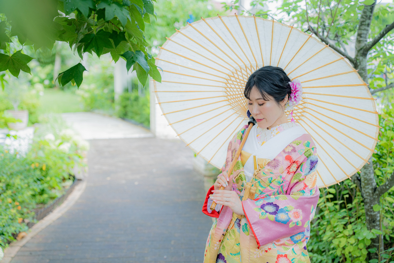 和装で彩る特別な時間