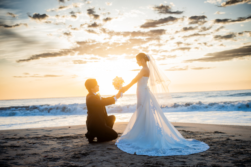 海辺のプロポーズ