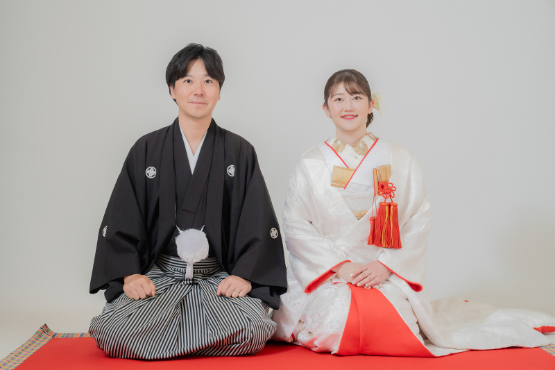 和装で家族の始まり