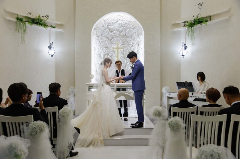 永遠の誓いを交わして