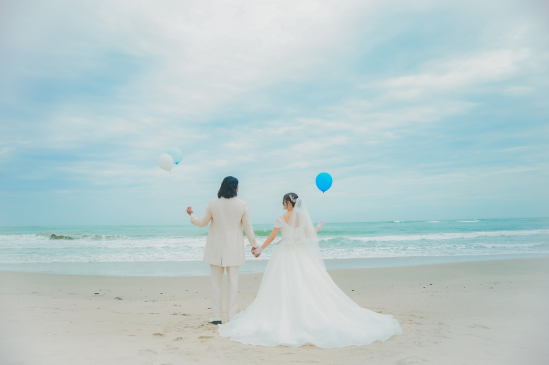 海もスタジオも！欲張りに楽しむ３着フォトウェディング